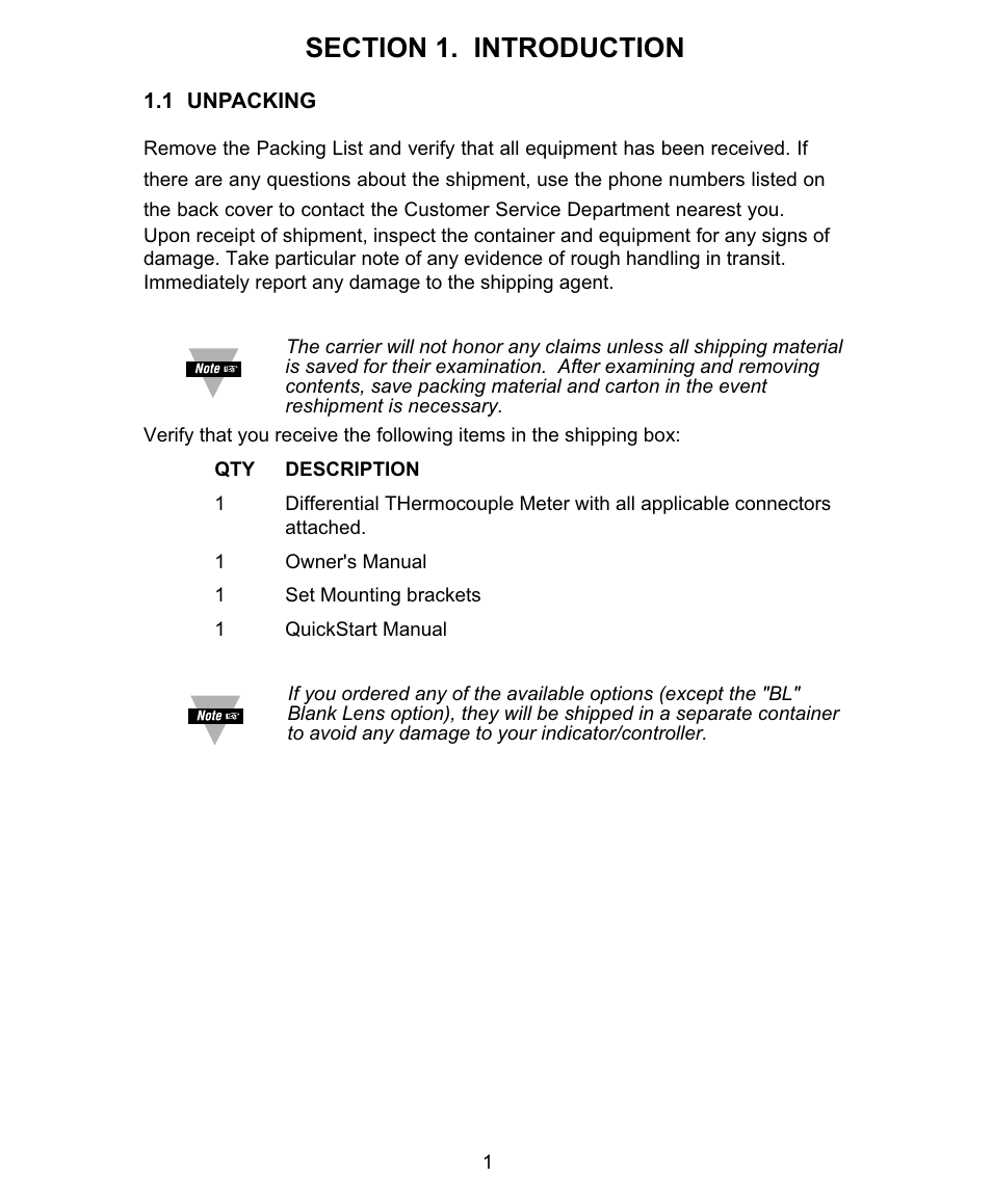 Omega DP26-TC User Manual | Page 9 / 62