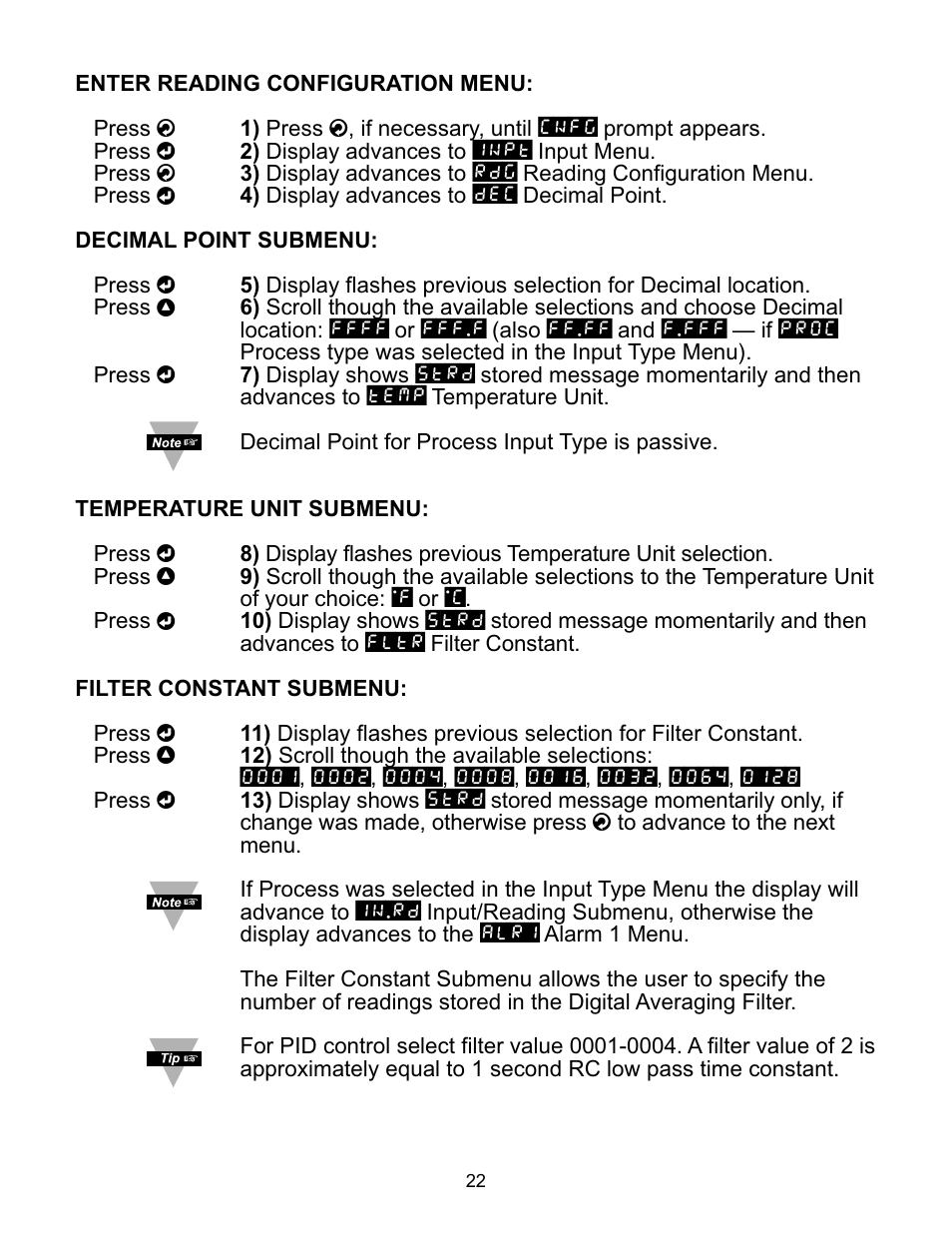 Omega ILD44-UTP User Manual | Page 26 / 71