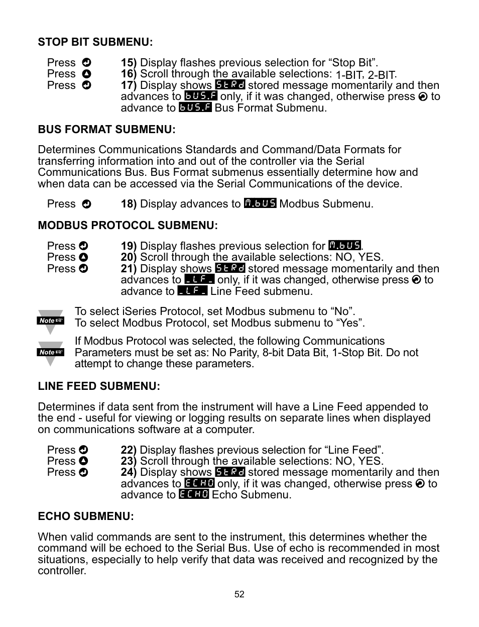 Omega ILD44-UTP User Manual | Page 56 / 71