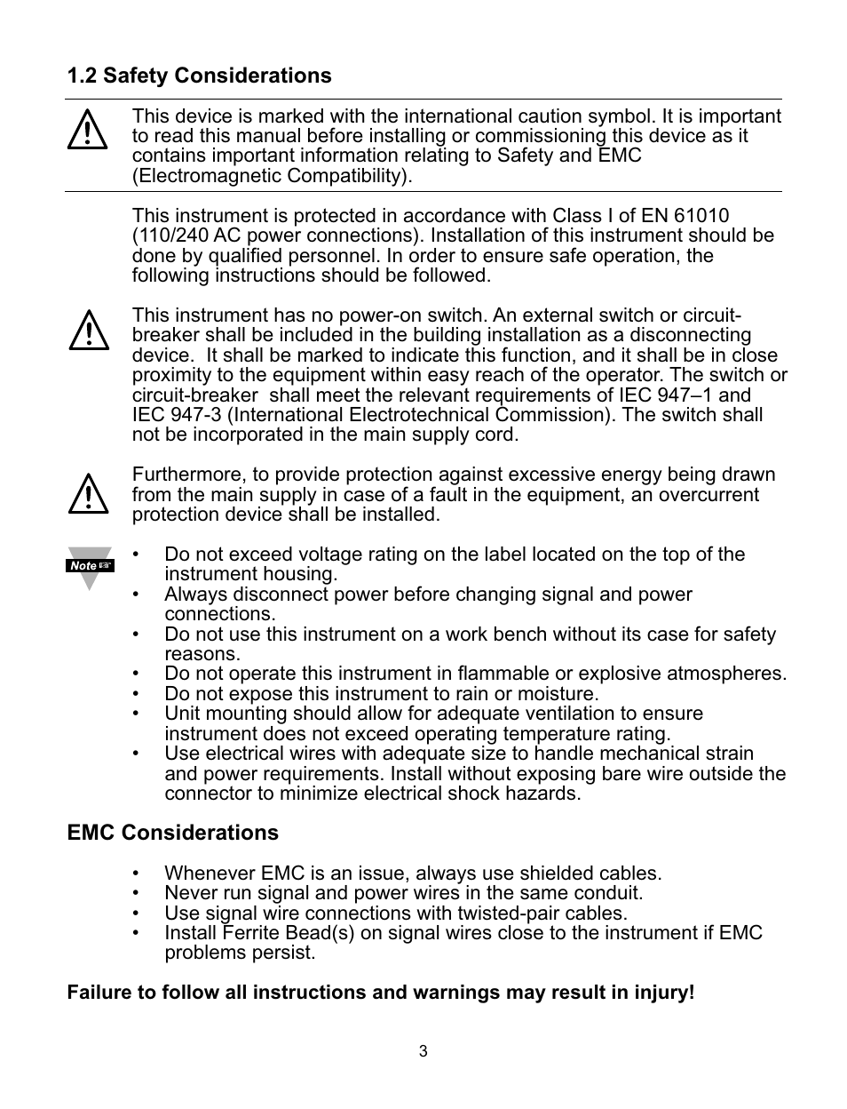 Omega ILD44-UTP User Manual | Page 7 / 71