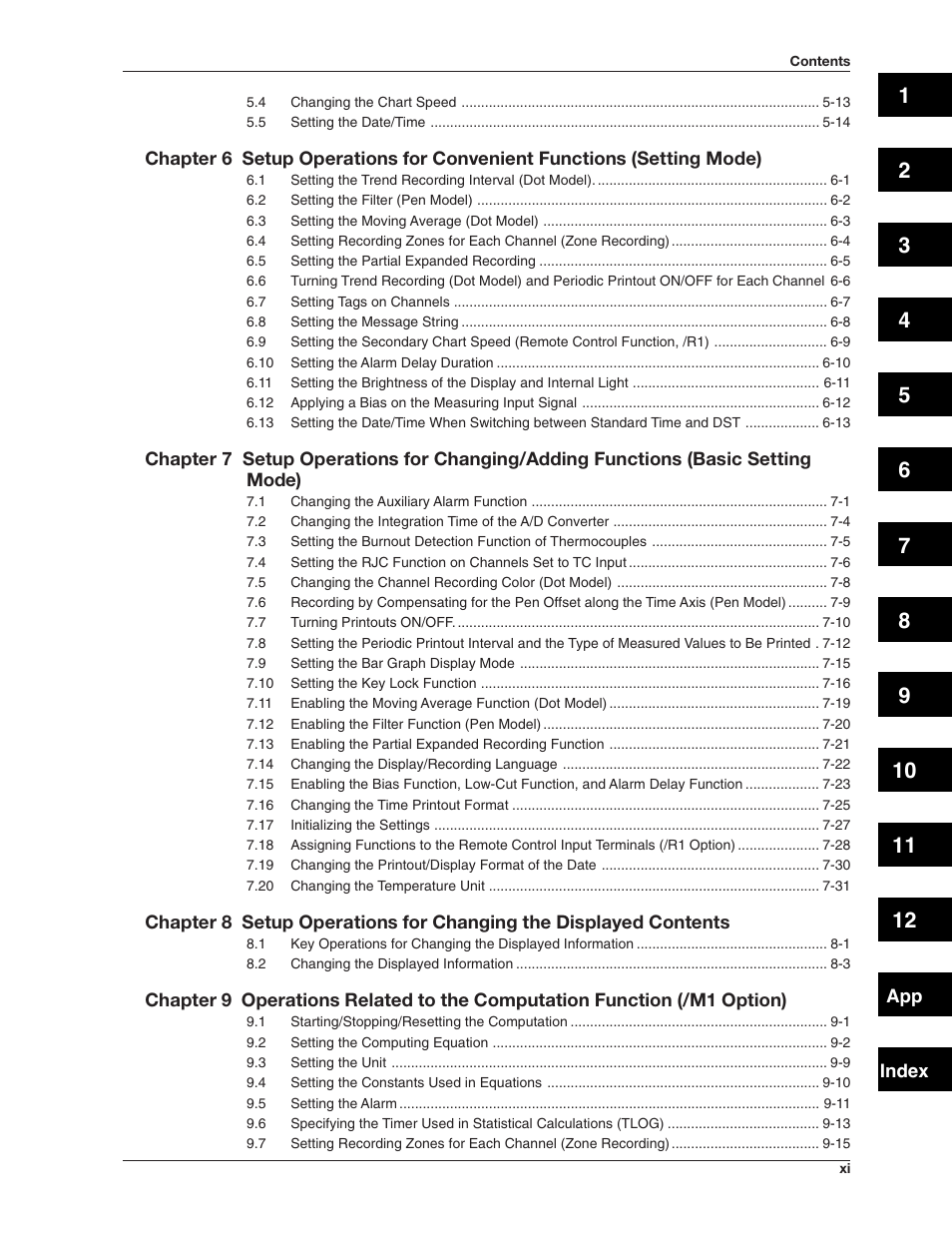 Omega RD100B User Manual | Page 13 / 234