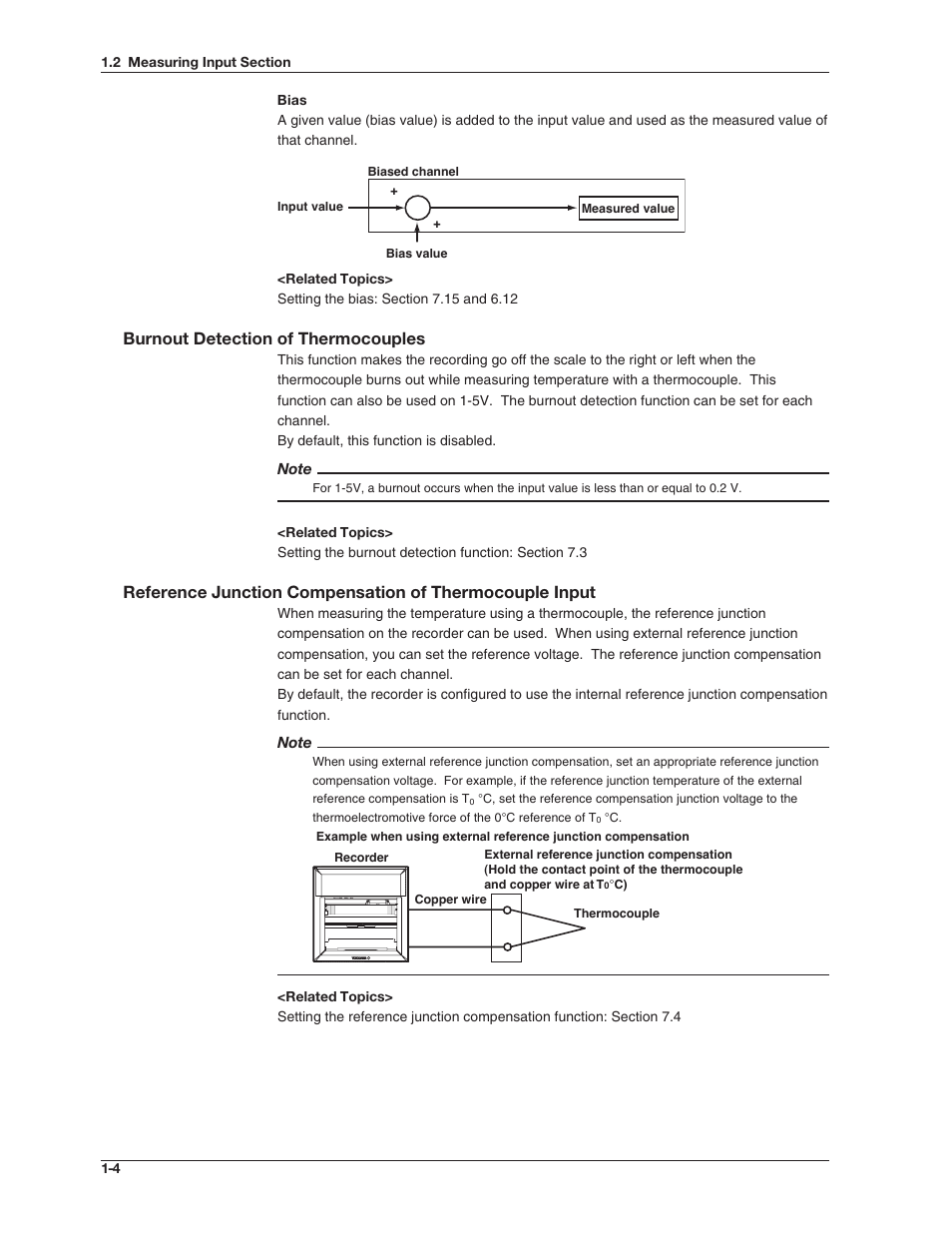 Burnout detection of thermocouples | Omega RD100B User Manual | Page 18 / 234