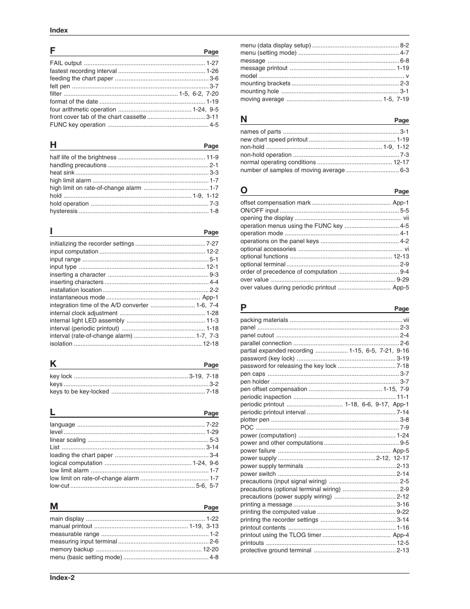 Omega RD100B User Manual | Page 230 / 234