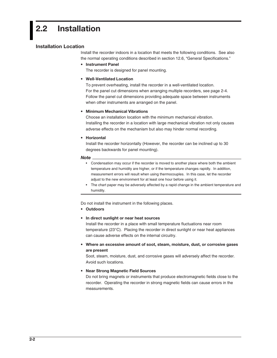 2 installation | Omega RD100B User Manual | Page 46 / 234