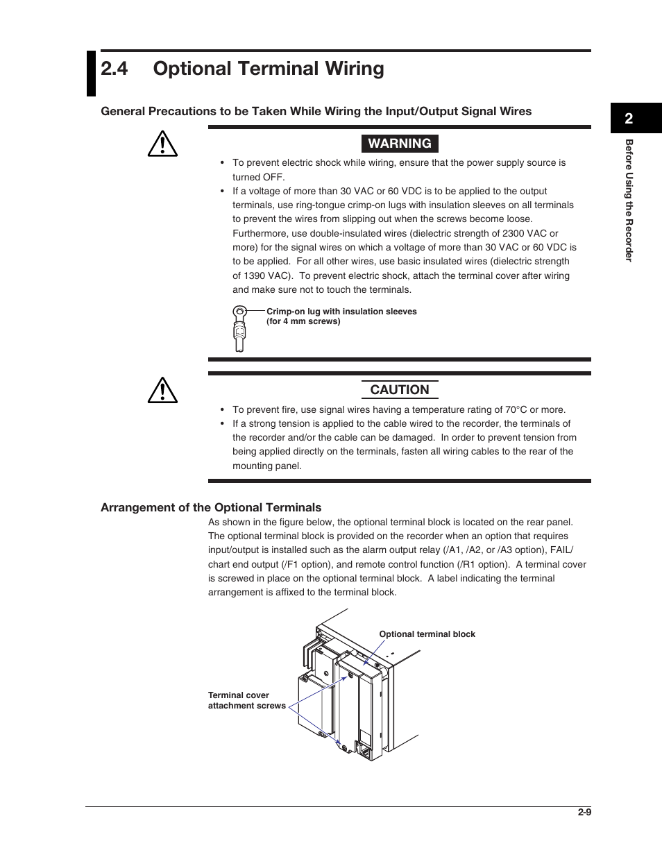 4 optional terminal wiring | Omega RD100B User Manual | Page 53 / 234