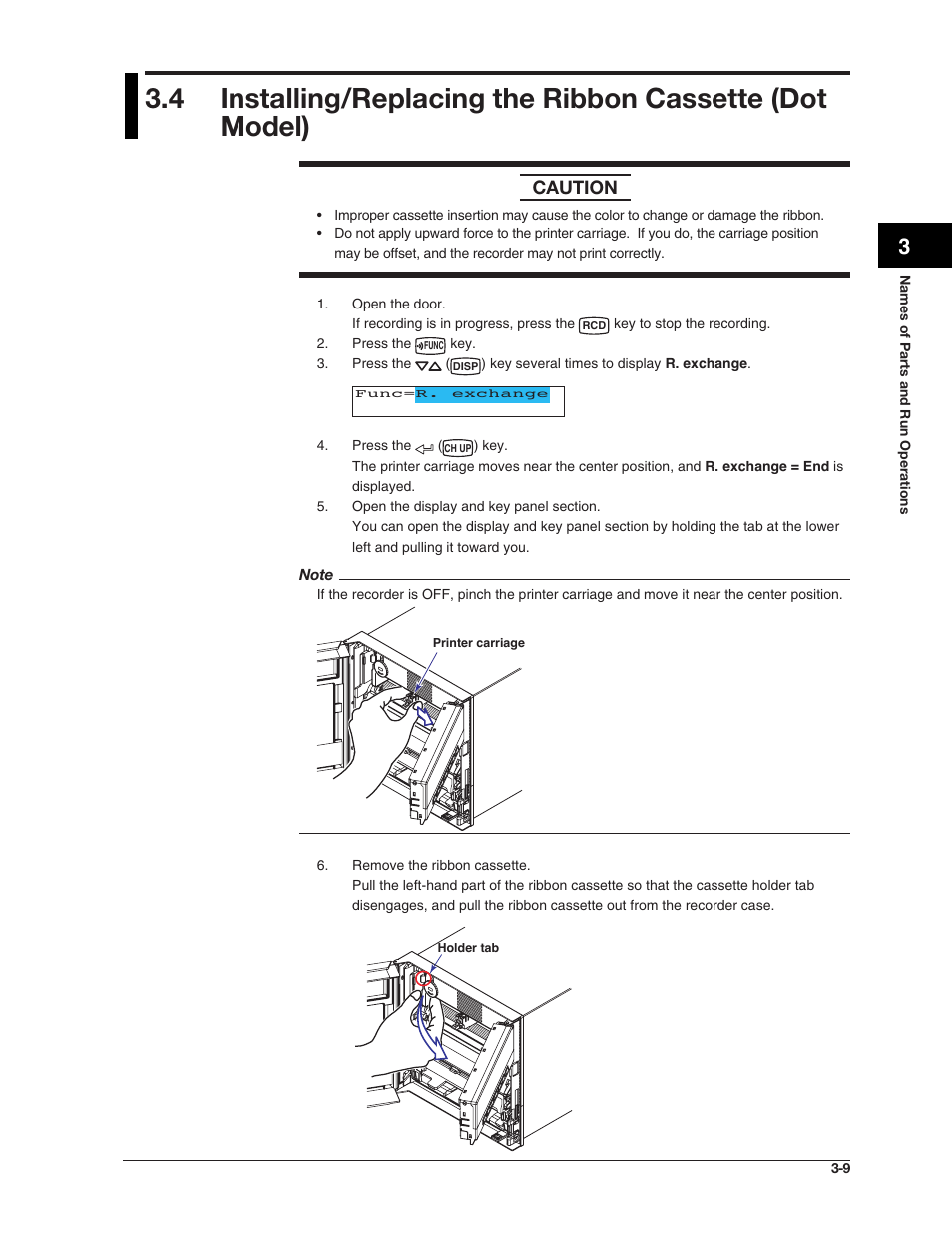 Caution | Omega RD100B User Manual | Page 67 / 234