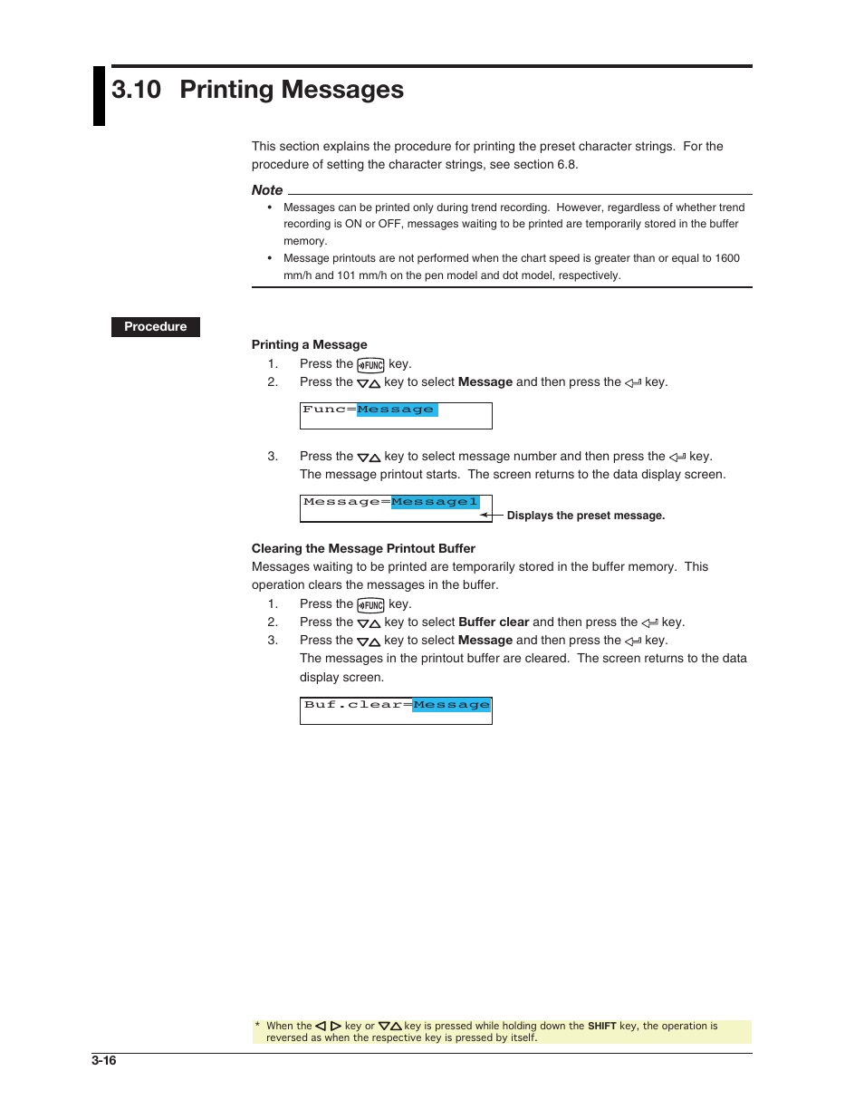 10 printing messages | Omega RD100B User Manual | Page 74 / 234