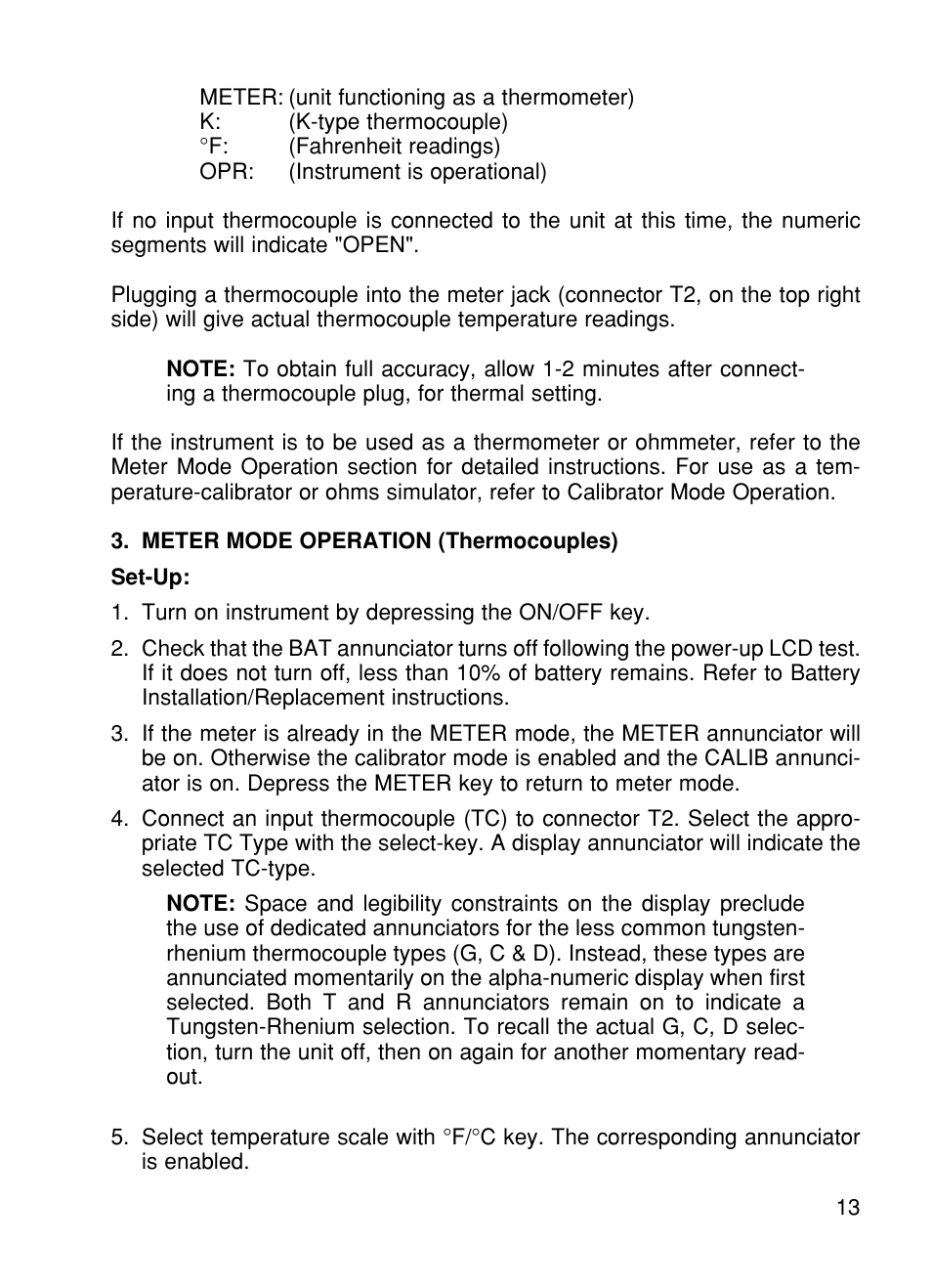 Omega CL27 User Manual | Page 15 / 46