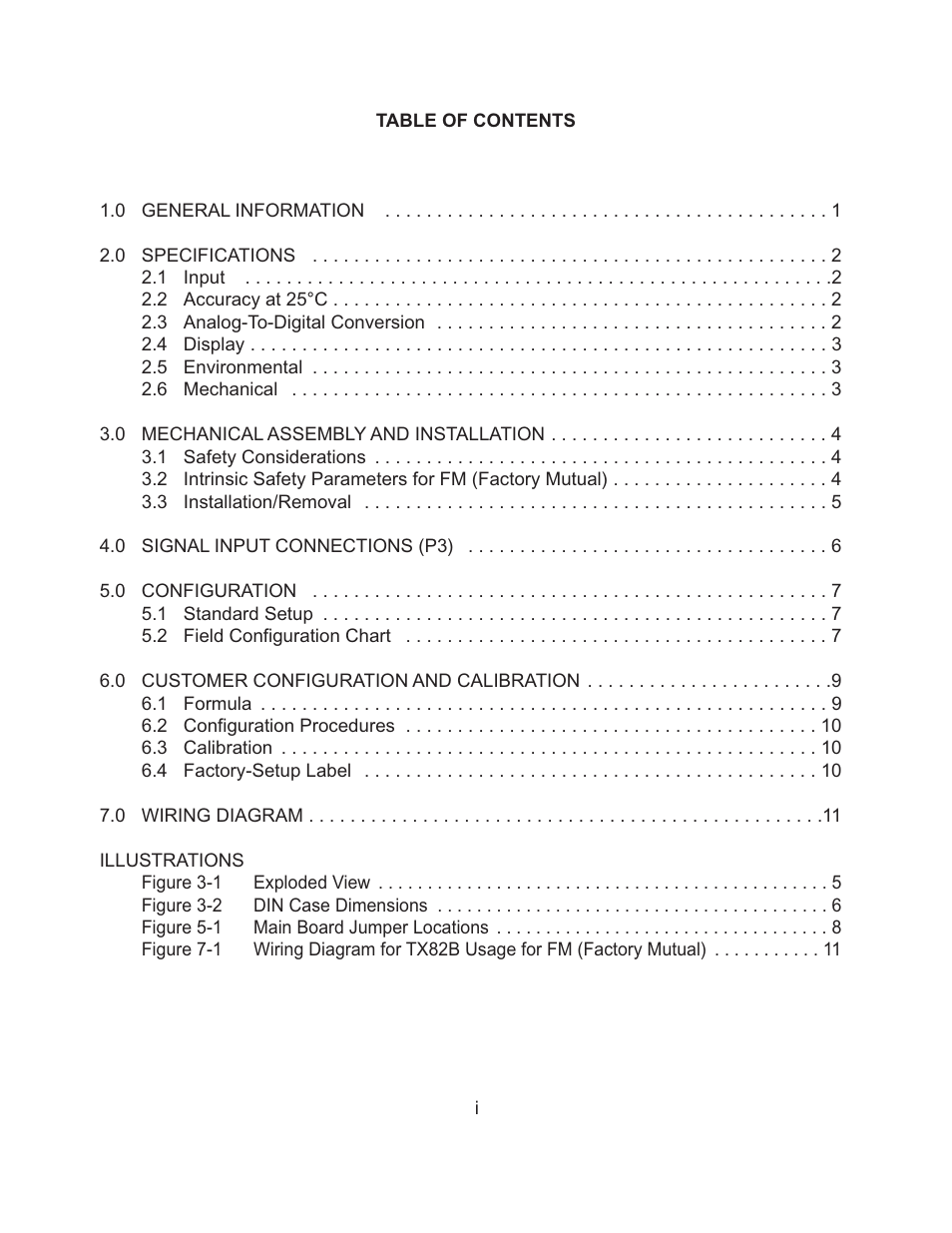 Omega TX82B User Manual | Page 3 / 20