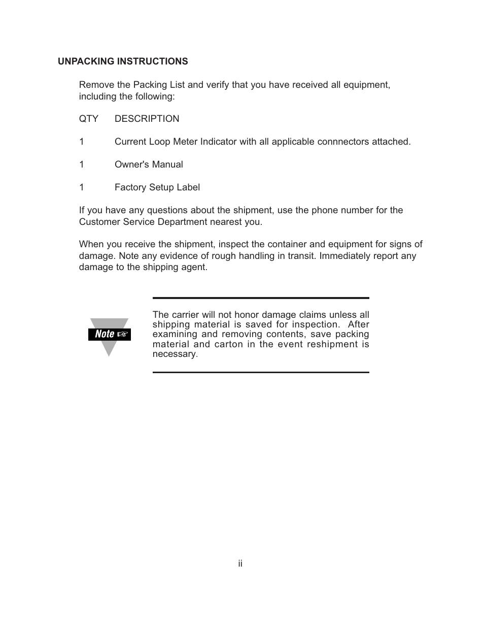 Omega TX82B User Manual | Page 4 / 20
