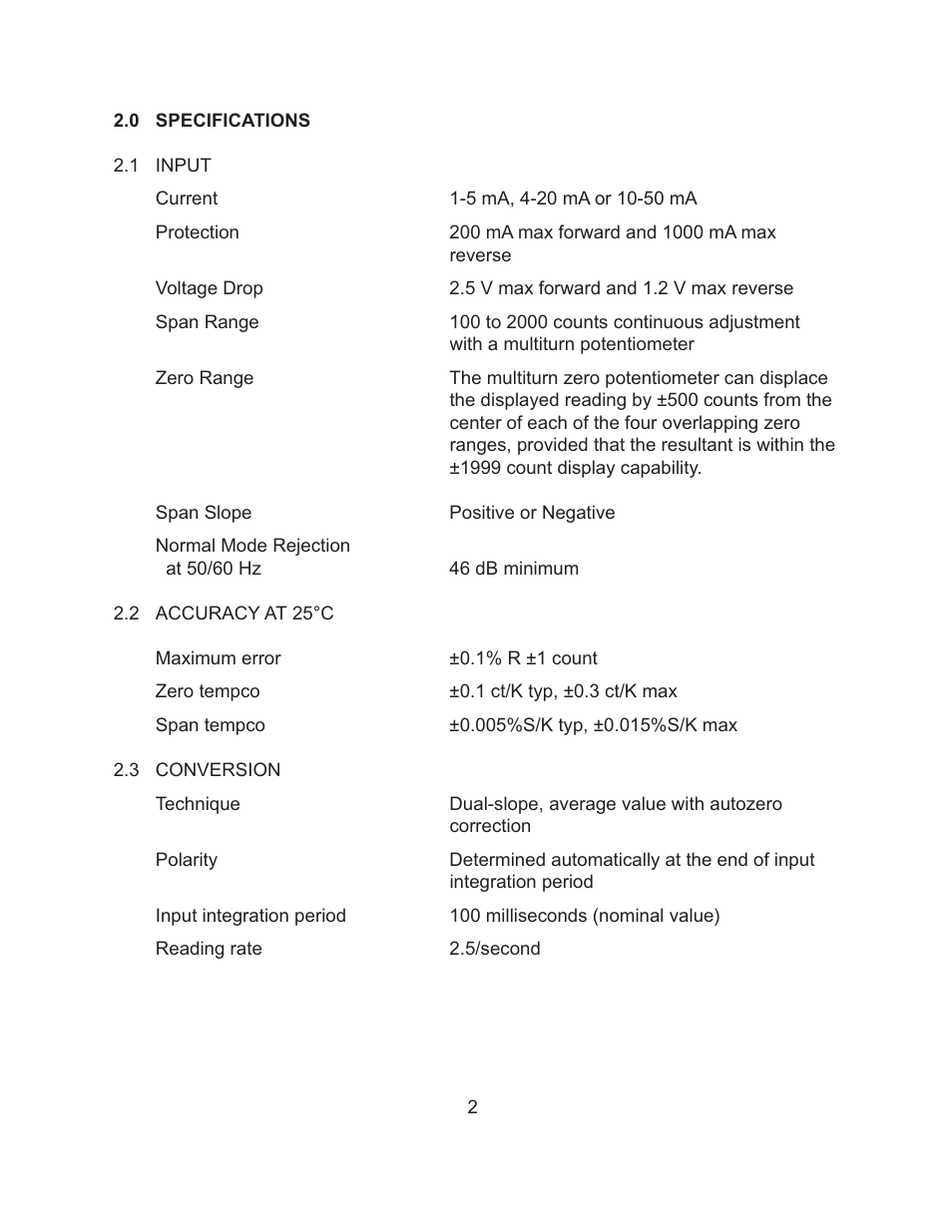 Omega TX82B User Manual | Page 6 / 20