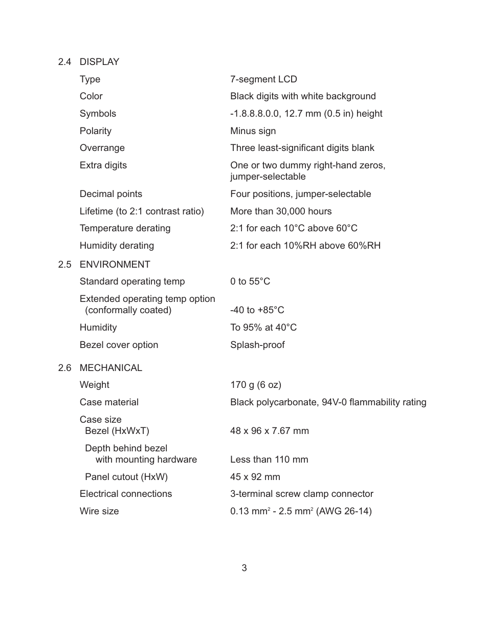 Omega TX82B User Manual | Page 7 / 20