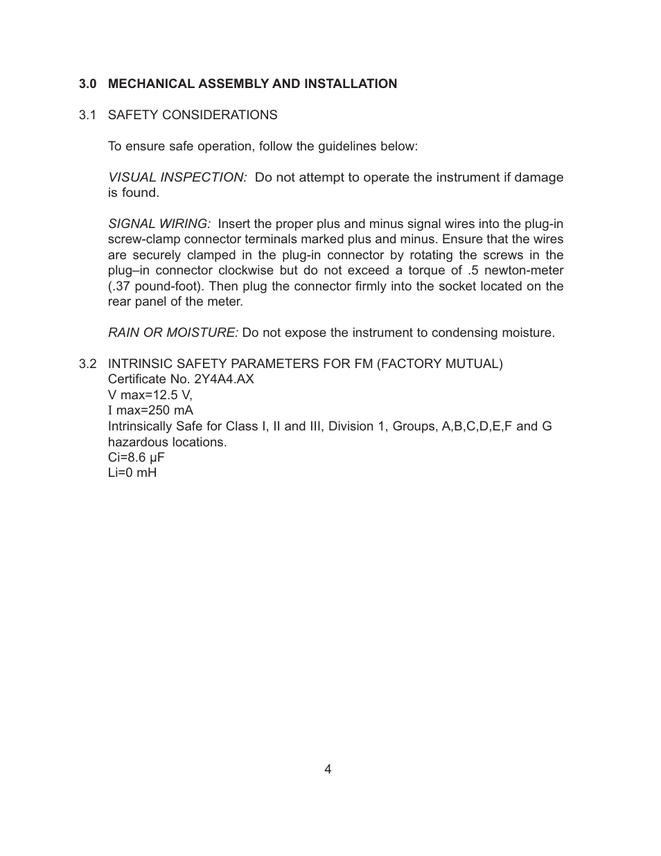Omega TX82B User Manual | Page 8 / 20