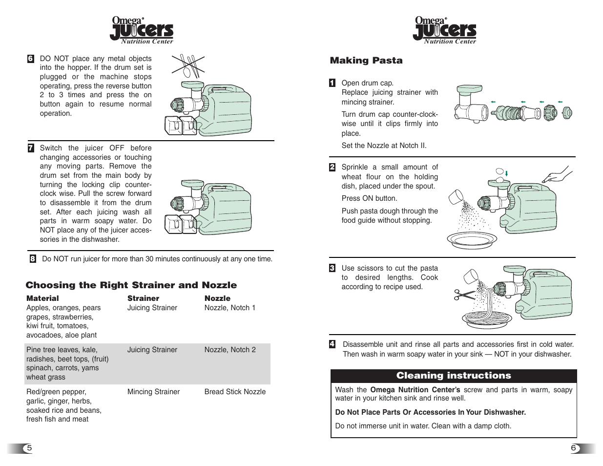 Omega 8001 User Manual | Page 4 / 4