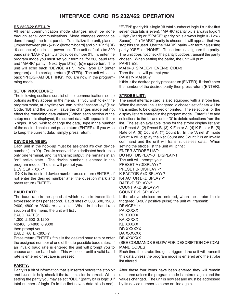Omega DPF76 User Manual | Page 22 / 30