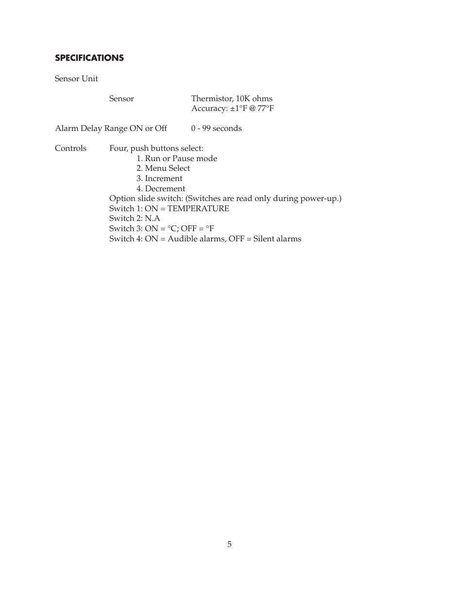 Omega WMS-T-AL User Manual | Page 7 / 10