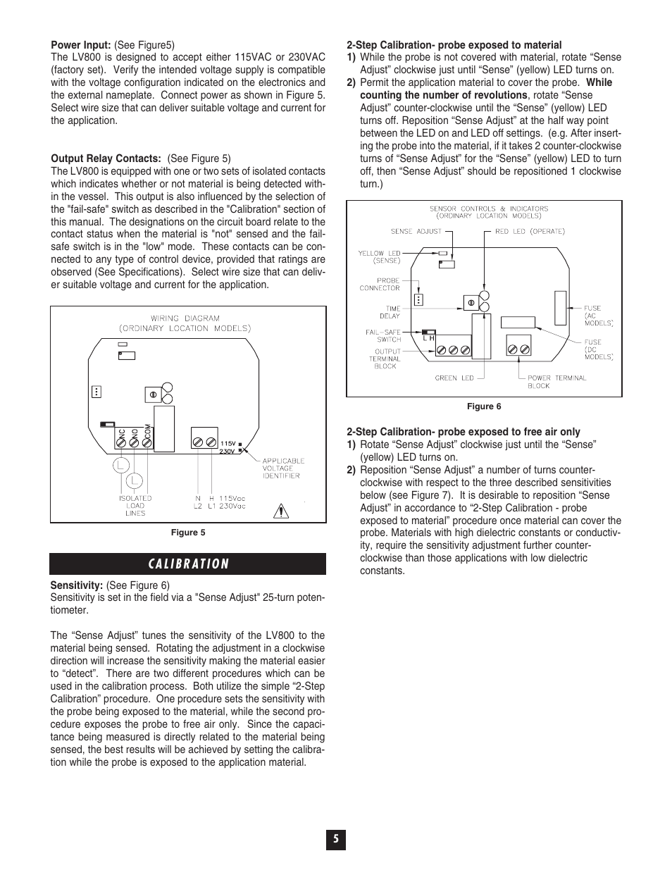 Omega LV800 User Manual | Page 6 / 12