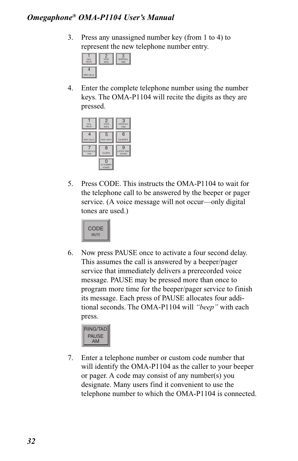 Omegaphone | Omega OMA-P1104 User Manual | Page 46 / 102