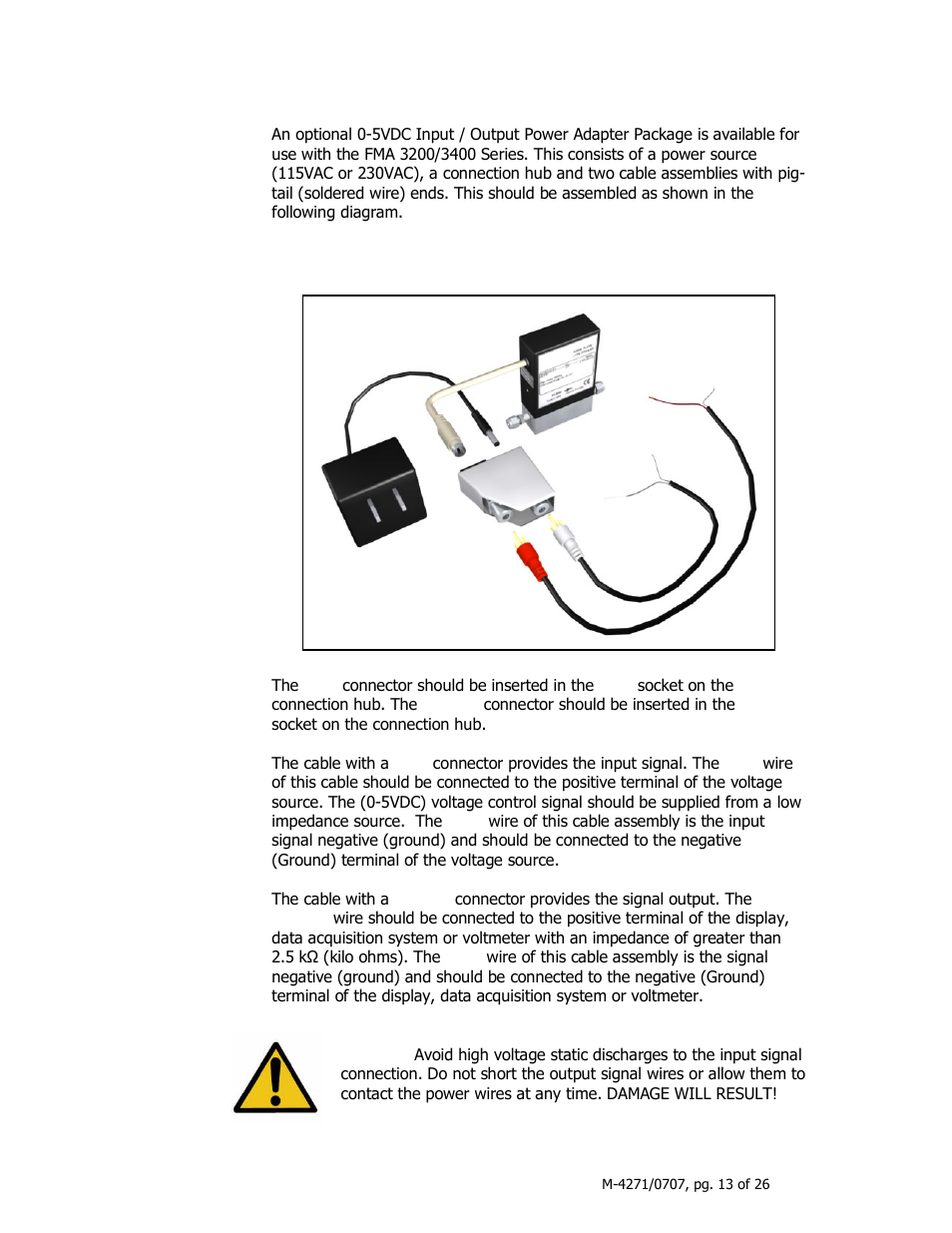 Omega 3200ST User Manual | Page 13 / 26