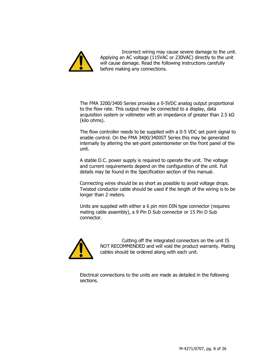 Omega 3200ST User Manual | Page 8 / 26