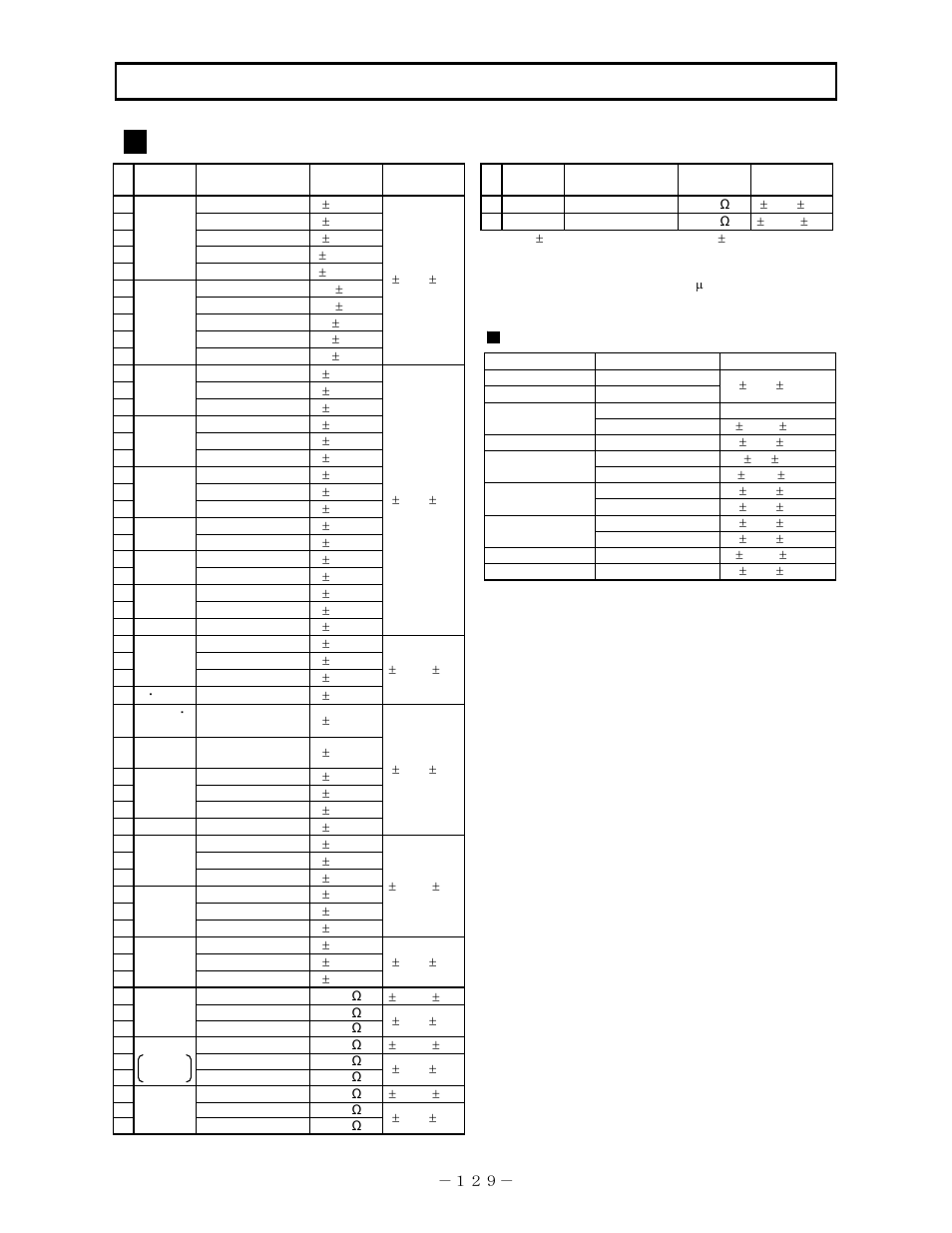 Specifications, Accuracy ratings, Exceptions to accuracy rating | Omega RD200 User Manual | Page 133 / 134