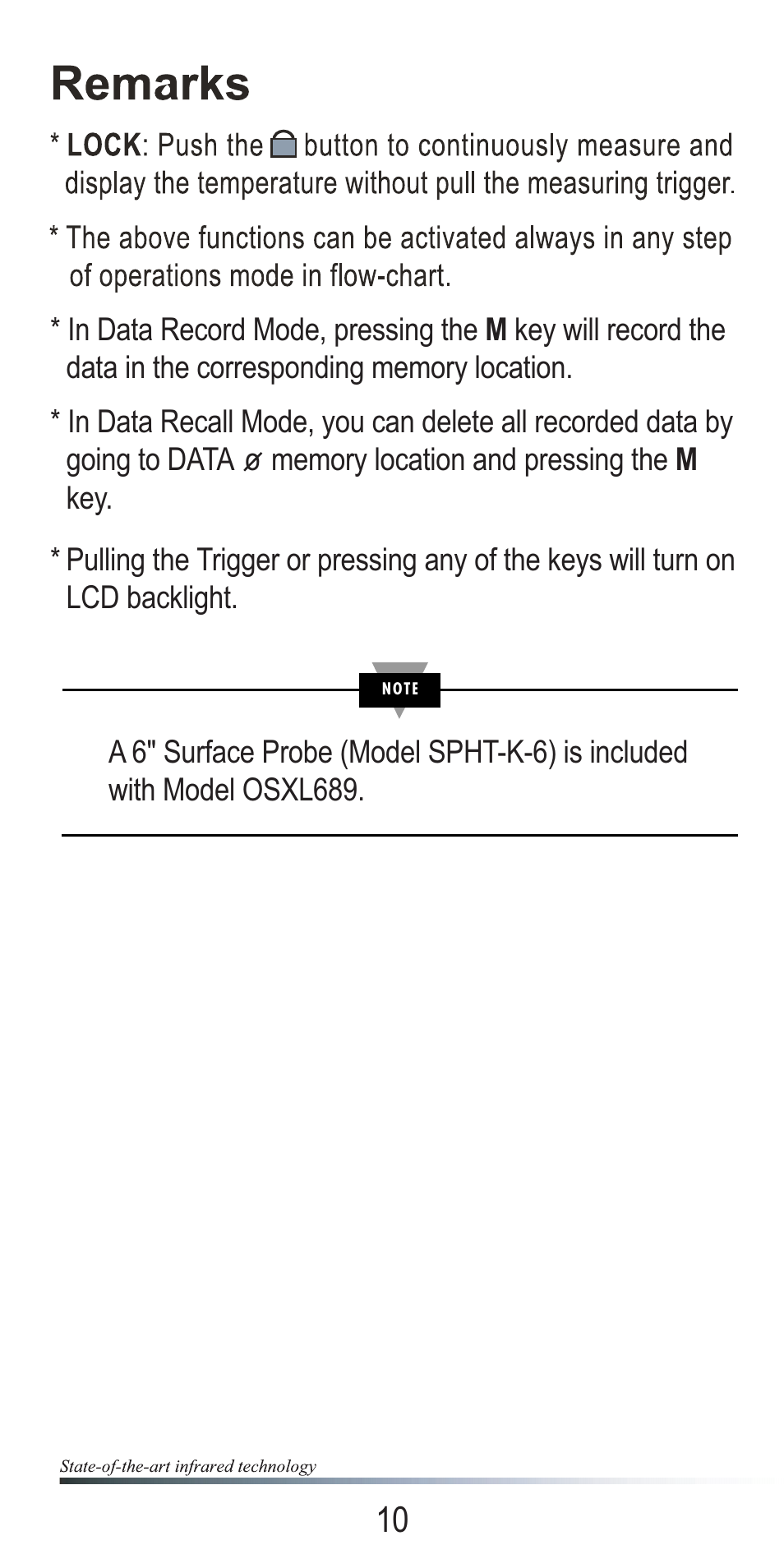 Omega OSXL685 User Manual | Page 13 / 20