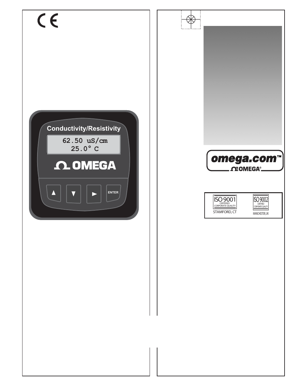 Omega CDTX-90 User Manual | 20 pages