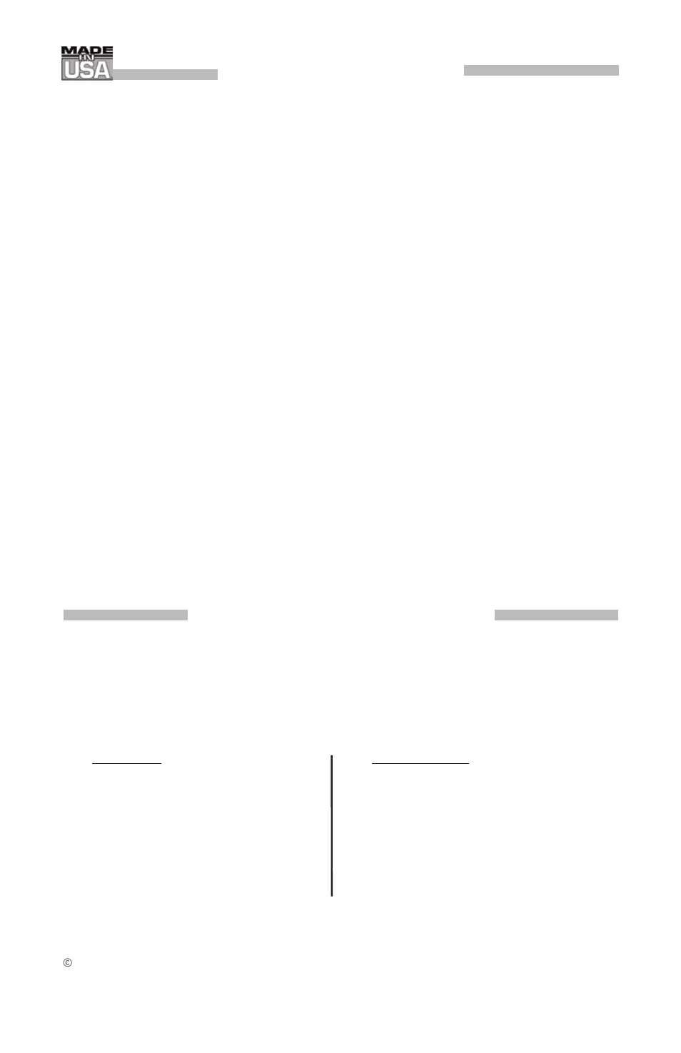 Warranty/disclaimer, Return requests/inquiries | Omega FMA 1500 User Manual | Page 39 / 40