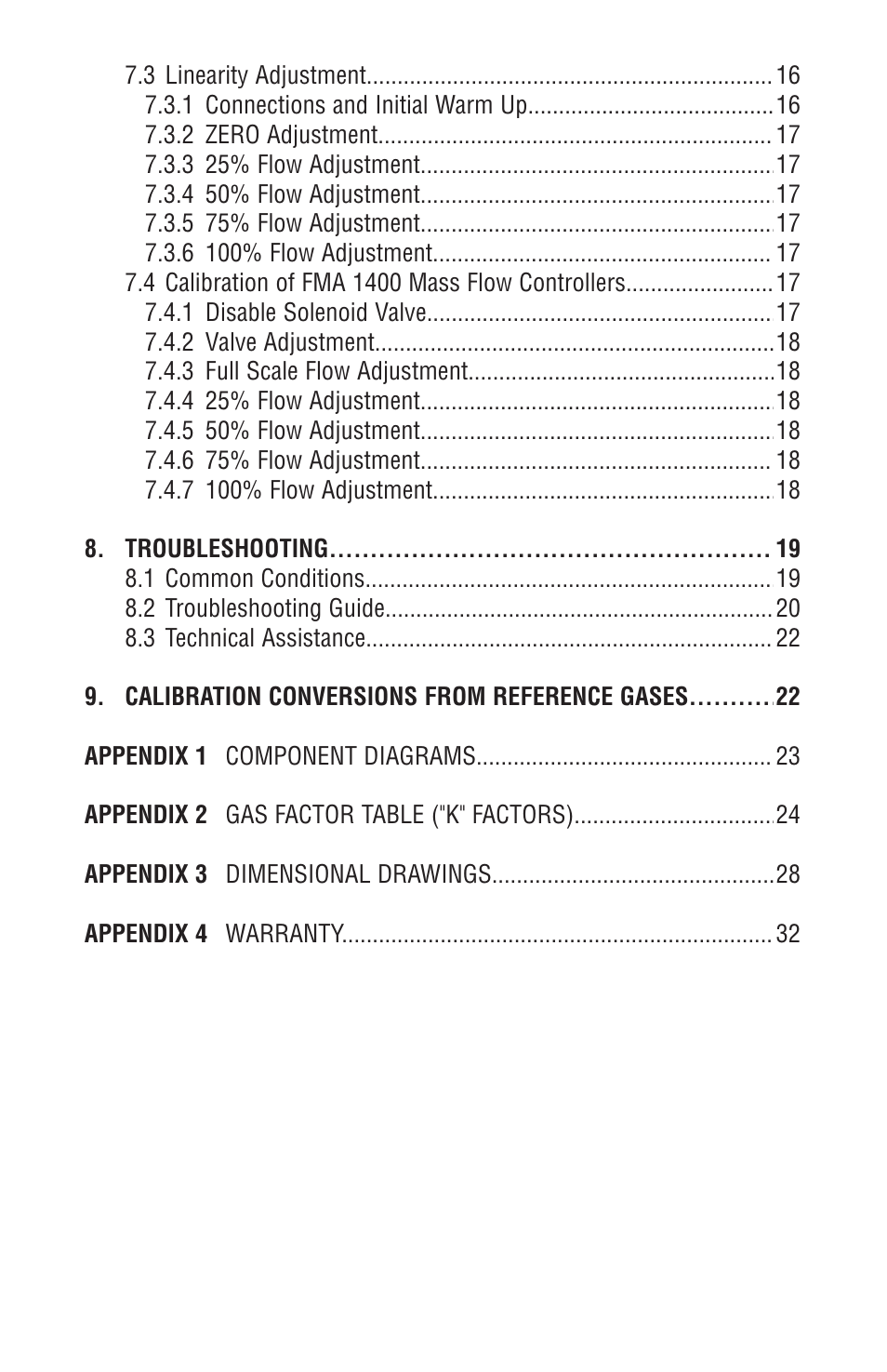 Omega FMA 1500 User Manual | Page 4 / 40