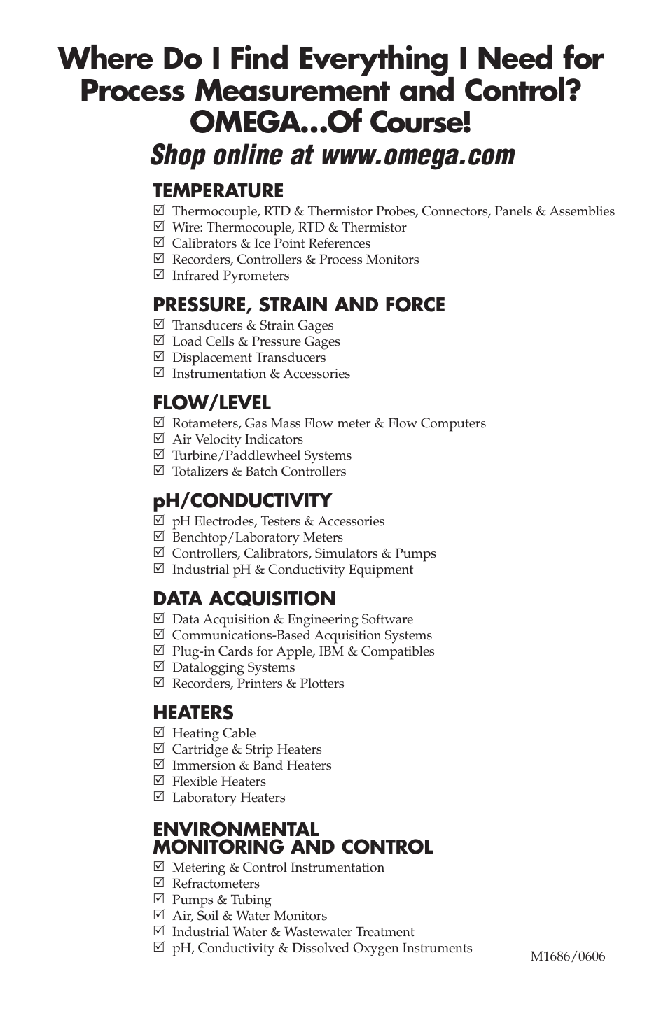 Omega FMA 1500 User Manual | Page 40 / 40