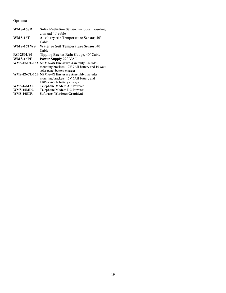 Omega WMS-16 User Manual | Page 20 / 23