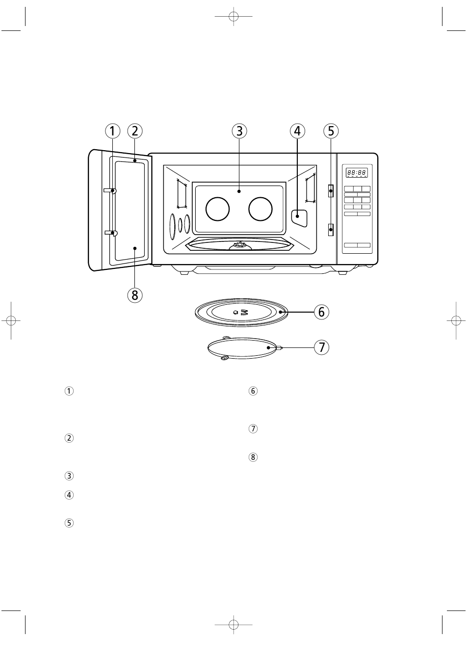 Features diagram | Omega OA138X User Manual | Page 7 / 27