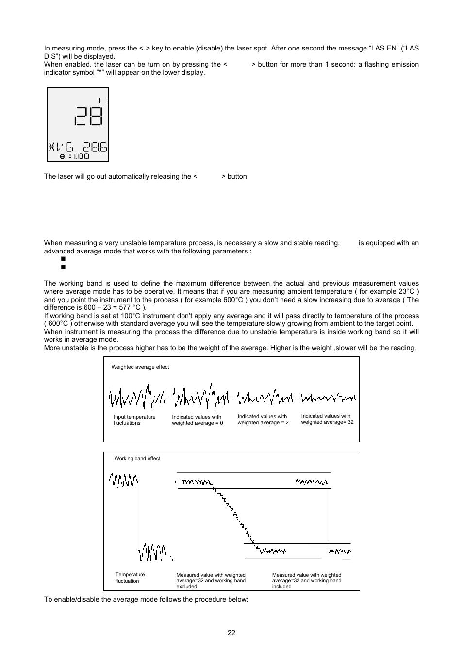 5 unstable temperature measurement | Omega OSP SERIES User Manual | Page 22 / 60