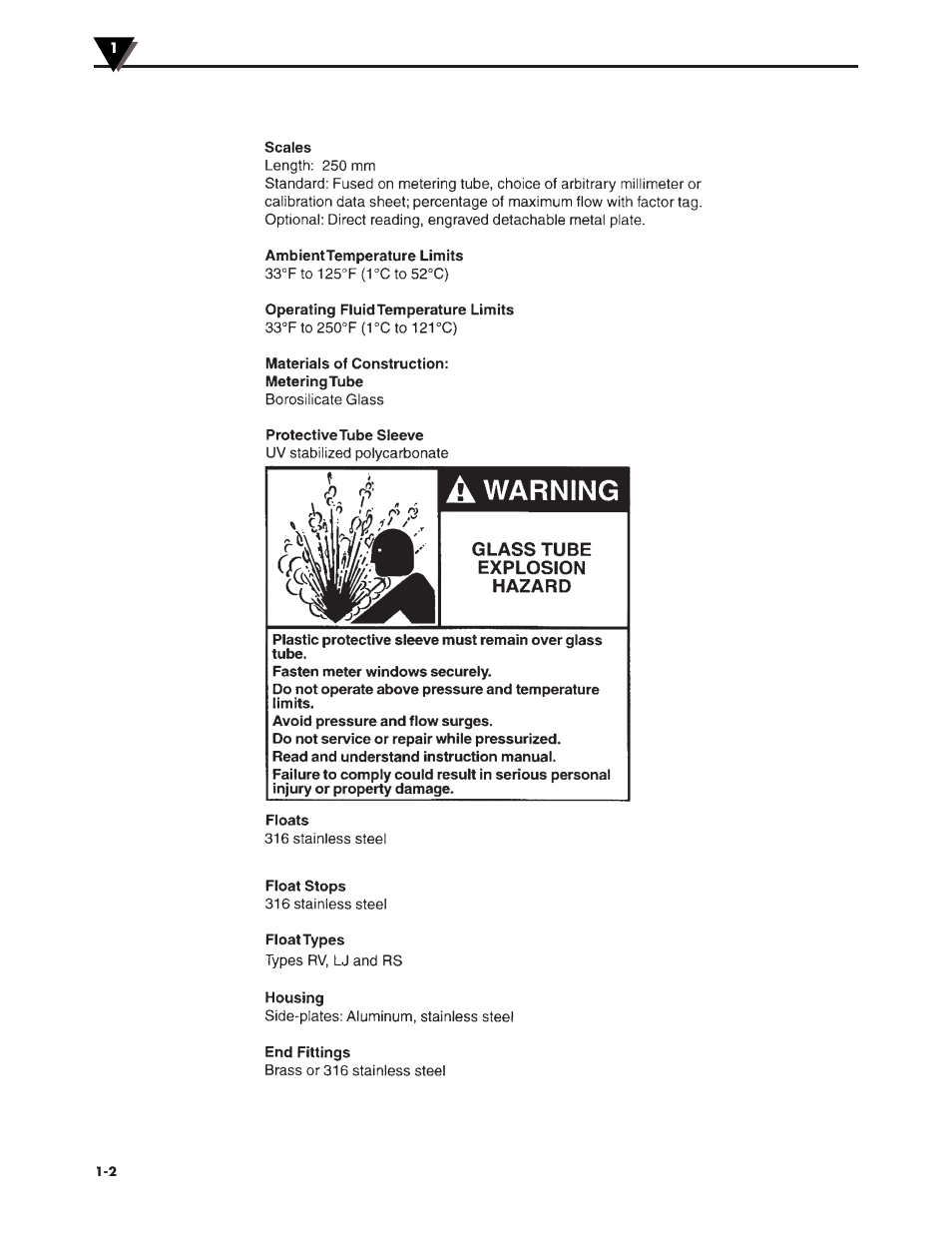 Omega FLOWMETER FL-1500A User Manual | Page 6 / 16