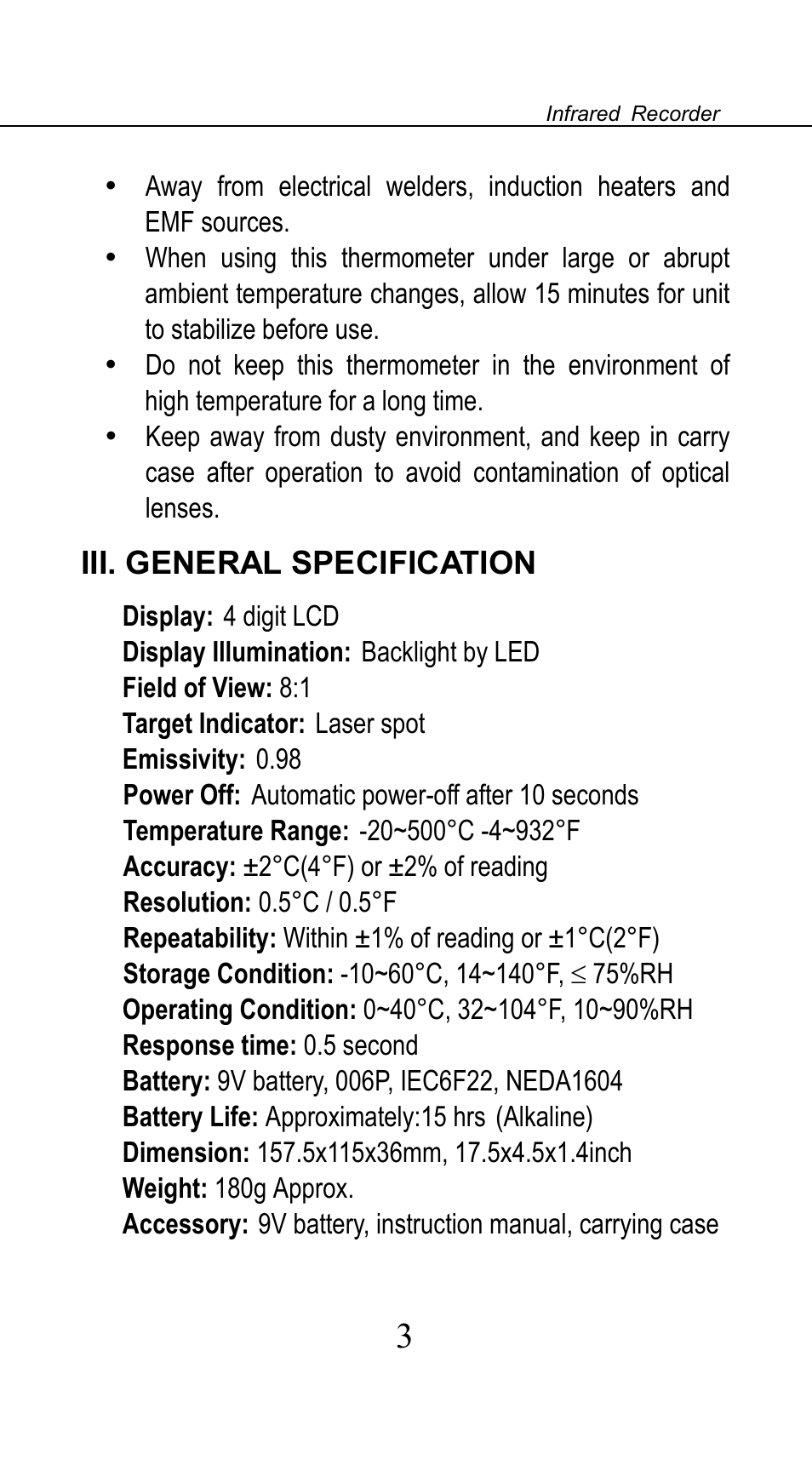 Omega OS541 User Manual | Page 5 / 10