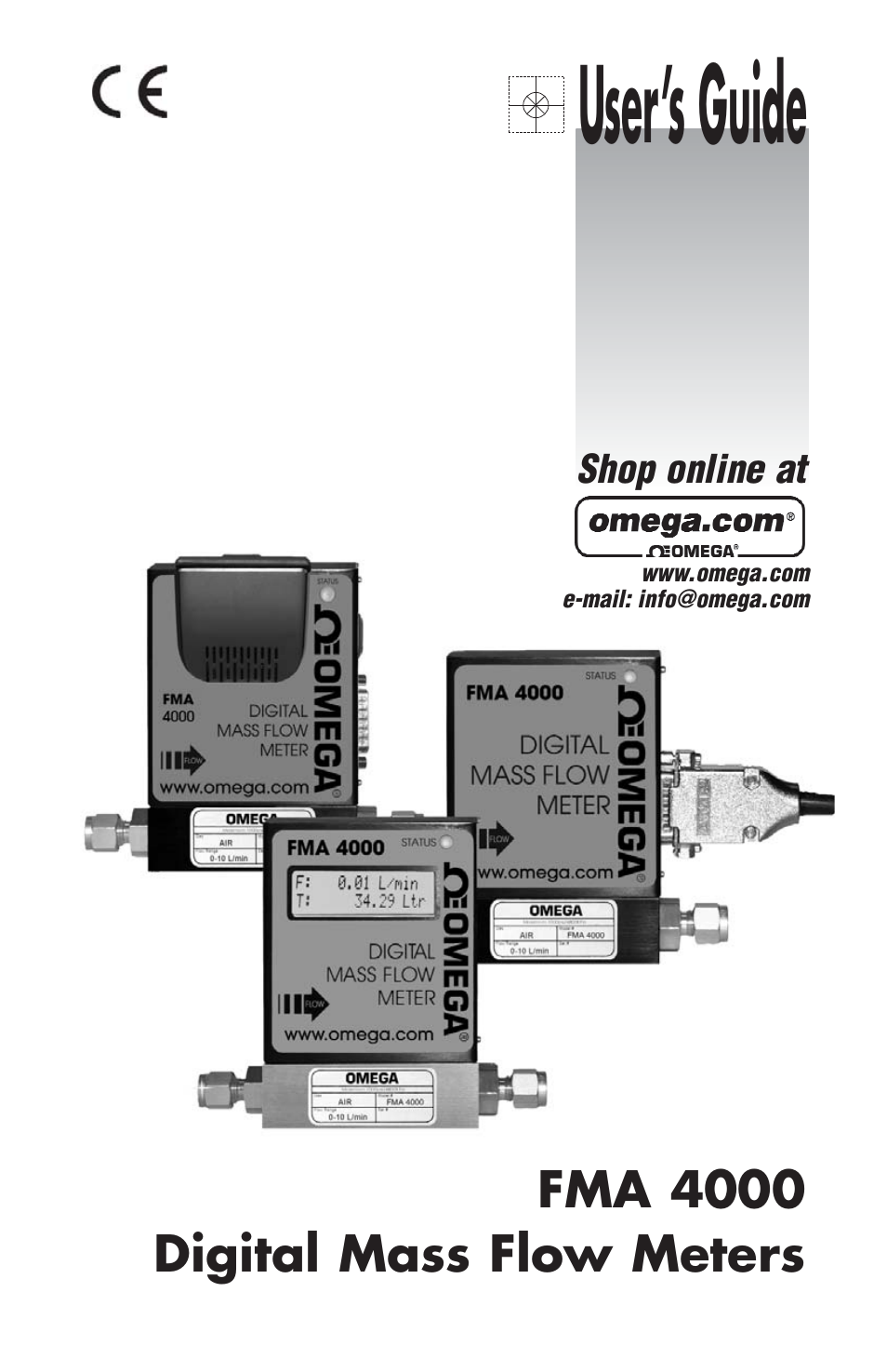 Omega FMA 4000 User Manual | 55 pages