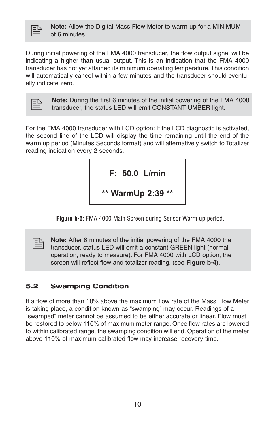 Omega FMA 4000 User Manual | Page 14 / 55
