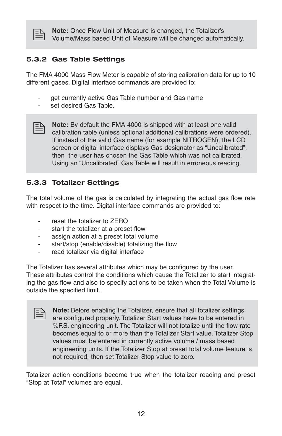 Omega FMA 4000 User Manual | Page 16 / 55