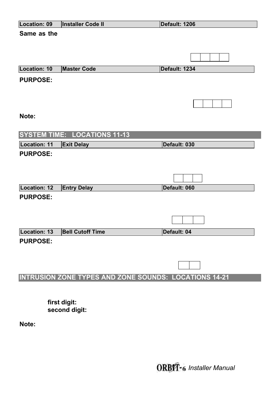 Orbit Manufacturing Rokonet ORBIT-6 RP-206 User Manual | Page 16 / 37