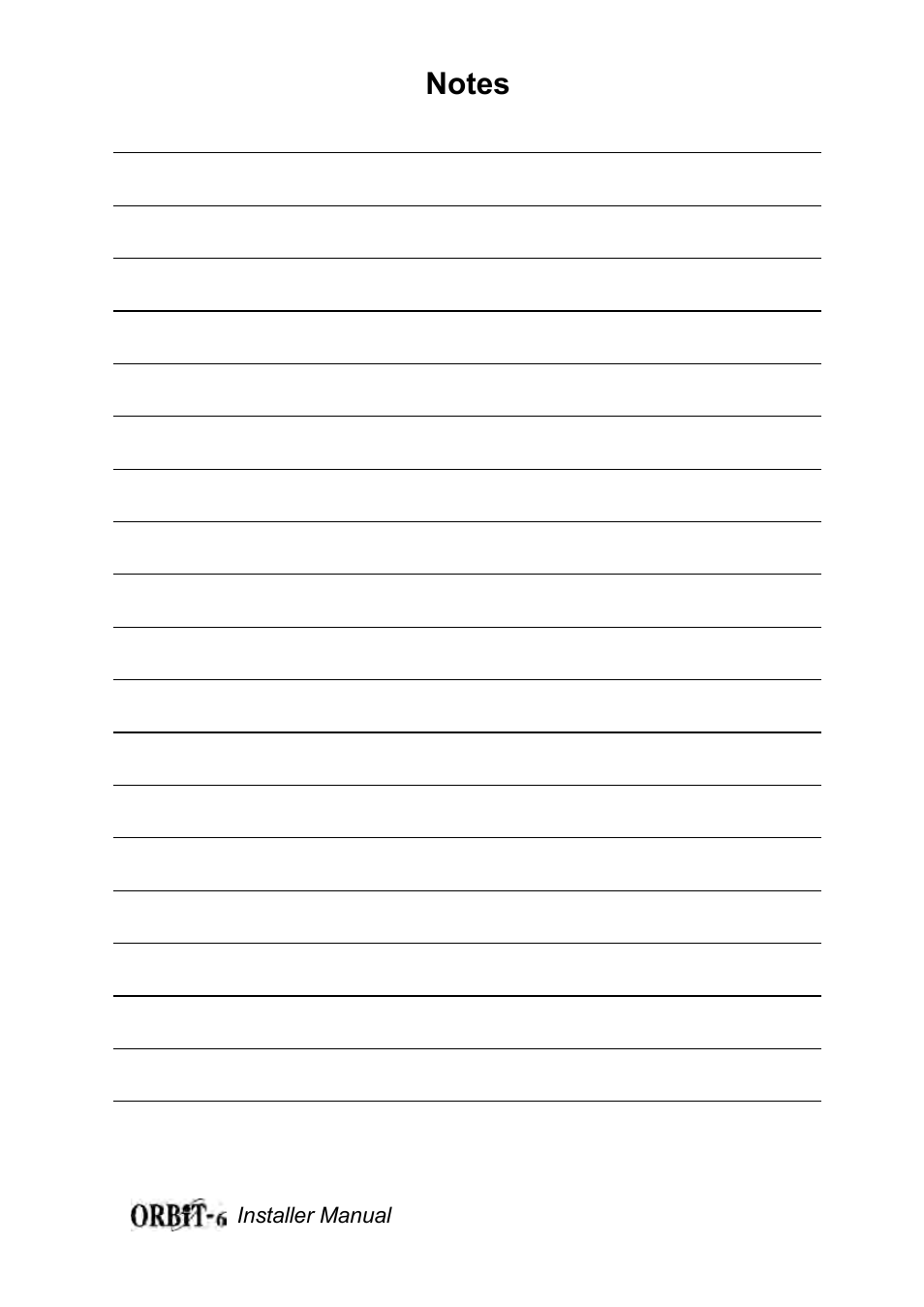 Orbit Manufacturing Rokonet ORBIT-6 RP-206 User Manual | Page 35 / 37