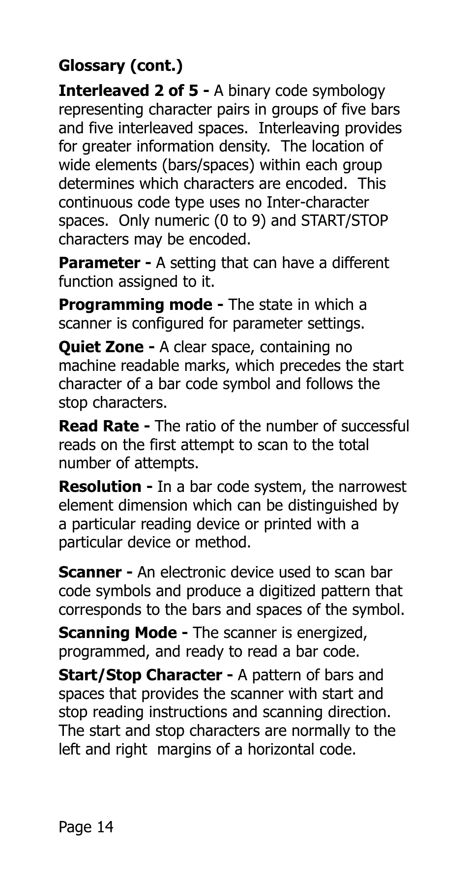 Opticon 25-WEDGE-04 User Manual | Page 18 / 47
