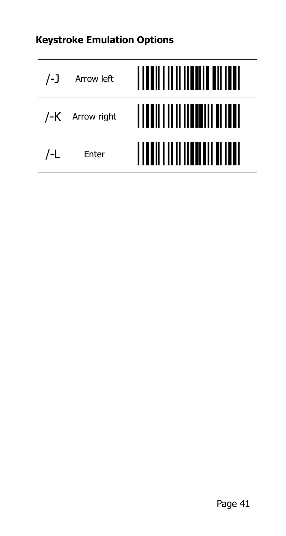 Opticon 25-WEDGE-04 User Manual | Page 45 / 47