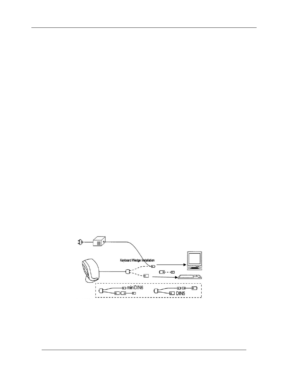 Chapter 1 keyboard wedge interface | Opticon LPN 1736 User Manual | Page 9 / 149