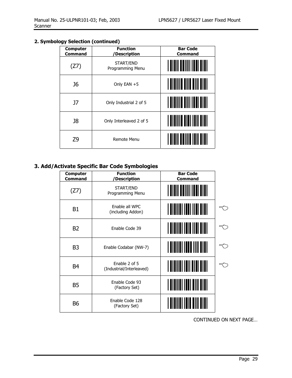 Opticon LPR5627 User Manual | Page 33 / 67