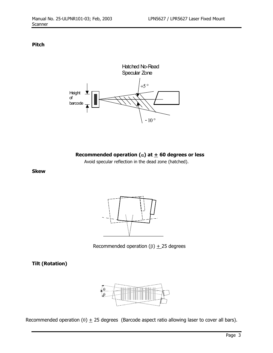 Opticon LPR5627 User Manual | Page 7 / 67