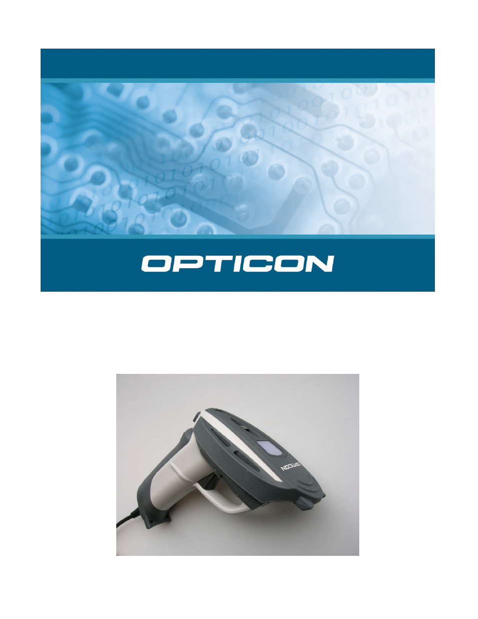 Opticon OPR 3001 User Manual | 40 pages