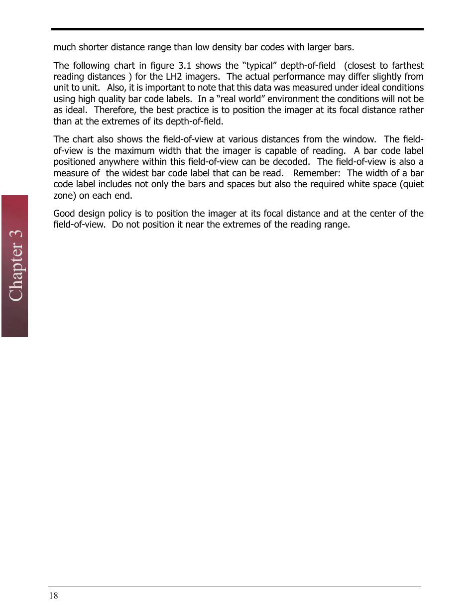 Chapter 3 | Opticon LH2 User Manual | Page 18 / 102