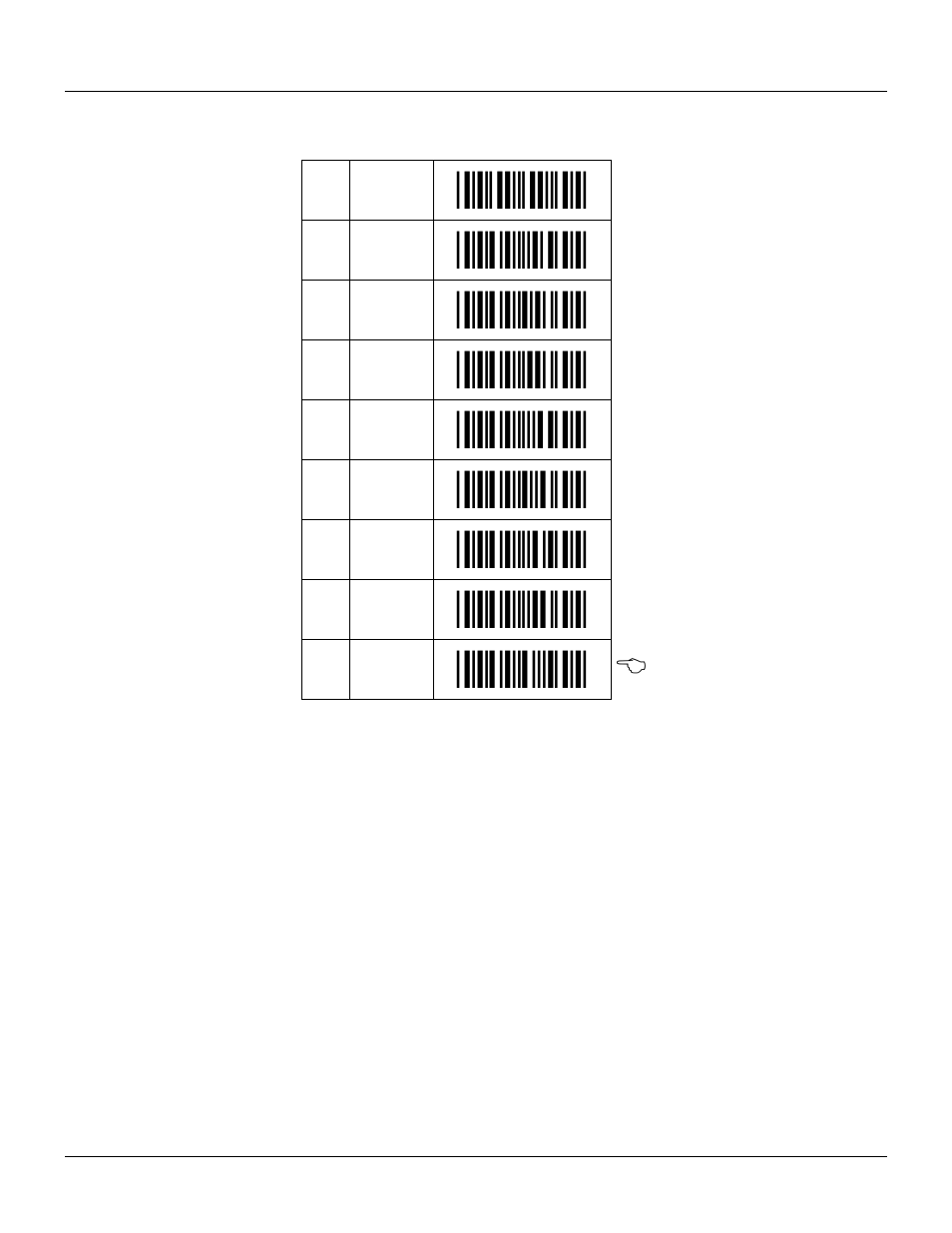 Quiet zone settings, Start/end program menu | Opticon 25-ULGPMU01-01 User Manual | Page 55 / 61