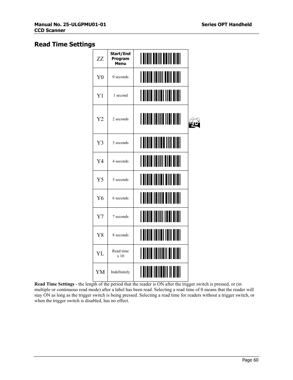 Opticon OPT-6125 User Manual | Page 60 / 65