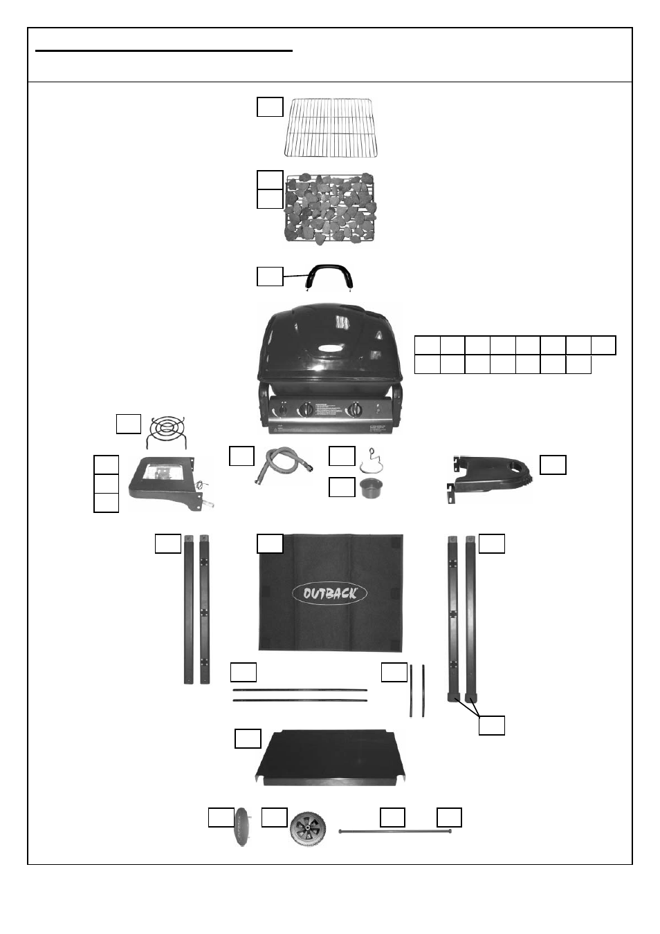 D1. parts diagram: omega 300 | Outback Power Systems OMEGA 300 User Manual | Page 7 / 22